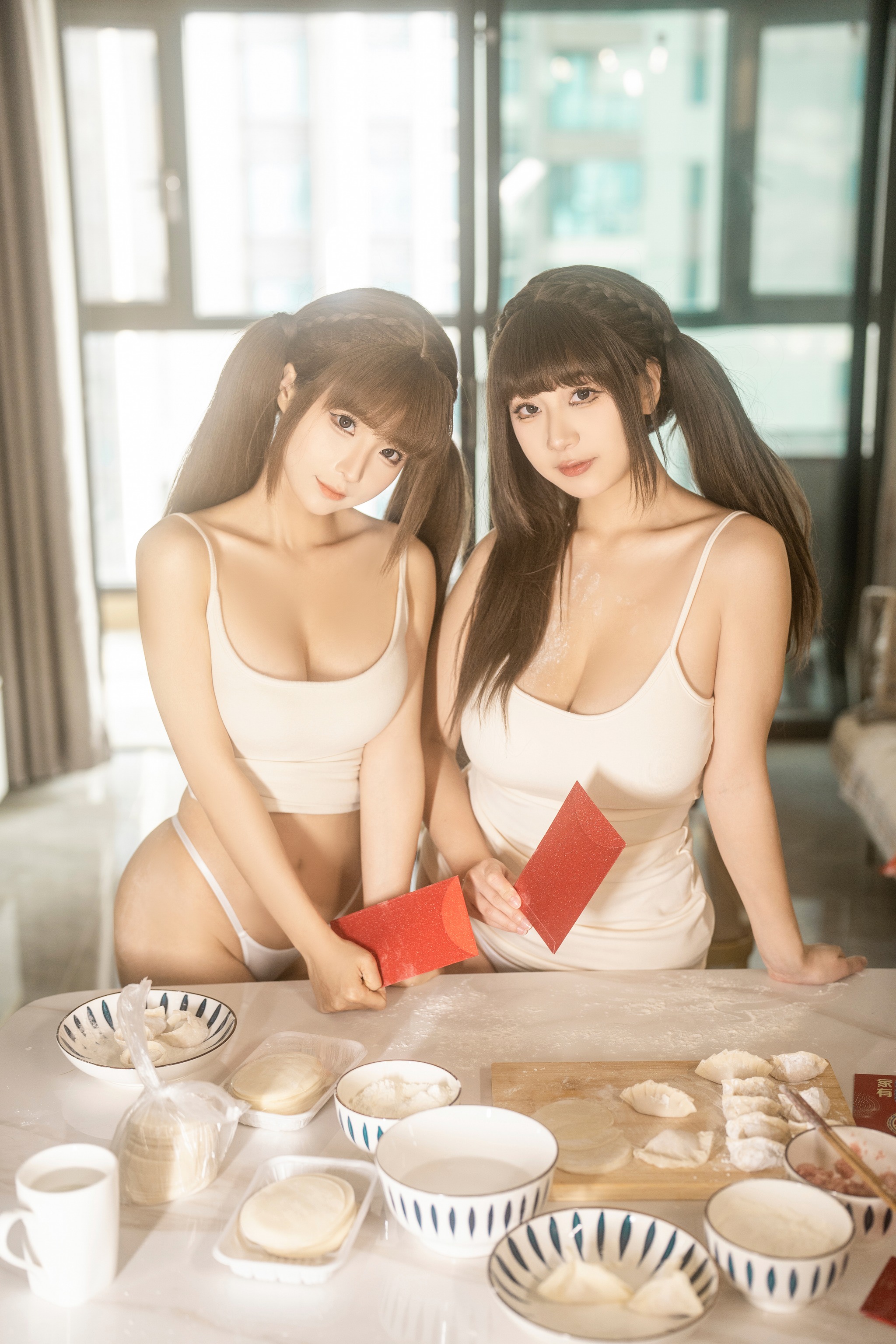 蠢沫沫 - NO.310 浅安安 - 双人新年贺岁 [103P]-XikXak